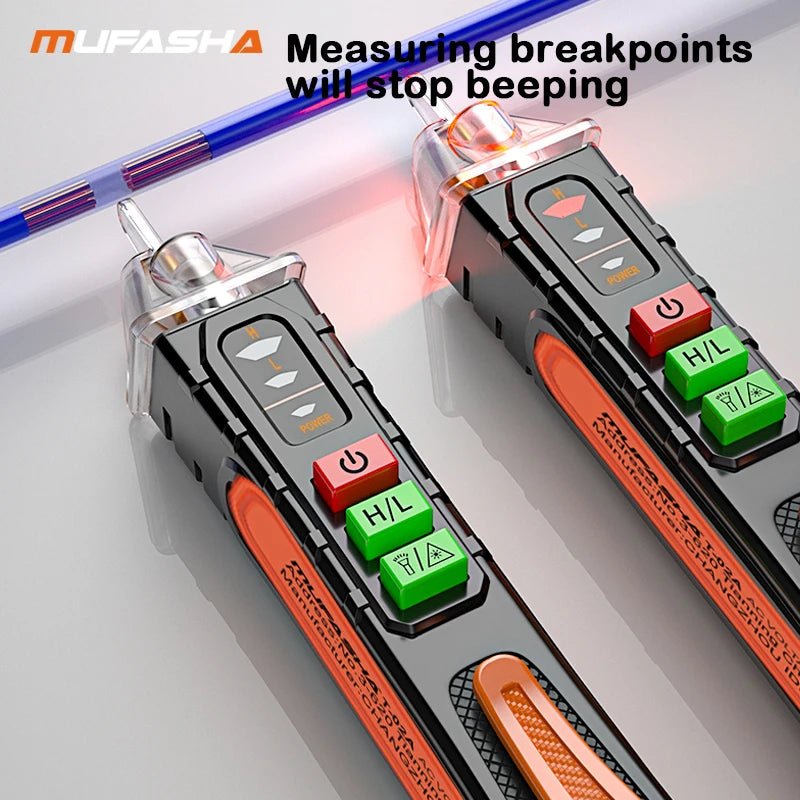 MUFASHA Non-Contact Voltage Detector Electrical Pen AC Voltage Tester Smart Breakpoint Finder 12-1000V - flohmarkt-deutschland.shop