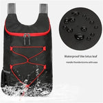 Multifunctional Outdoor Folding Backpack High Density Lightweight Waterproof Nylon Fabric Sports Bag for Camping Hiking Travel - flohmarkt-deutschland.shop