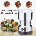 Multifunktionale Küchenmaschine mit 4 Klingen: Getreidemühle, Kaffeezerkleinerer, elektrische Kaffeemühle, Nuss- und Bohnenmühle, Aromamixer - flohmarkt-deutschland.shop