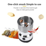 Multifunktionale Küchenmaschine mit 4 Klingen: Getreidemühle, Kaffeezerkleinerer, elektrische Kaffeemühle, Nuss- und Bohnenmühle, Aromamixer - flohmarkt-deutschland.shop