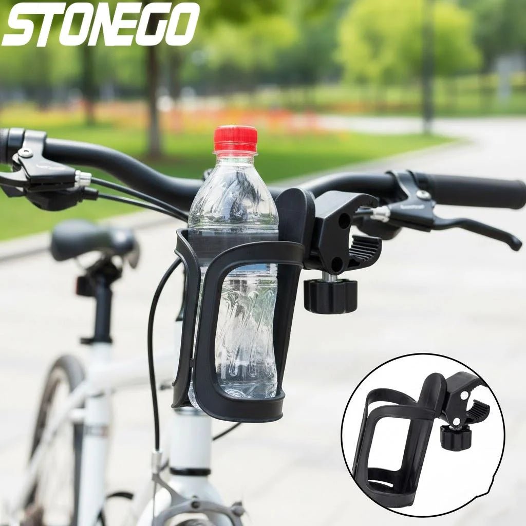 Multifunktionaler Flaschenhalter für Fahrradzubehör, Kinderwagen und Fahrradlenker - flohmarkt-deutschland.shop