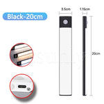 Nachtlicht LED-Schrankleuchte, USB wiederaufladbar, Bewegungsmelder-Licht, geeignet für Küche, Kleiderschrank, Schrankbeleuchtung, 30 cm/40 cm/50 cm - flohmarkt-deutschland.shop