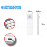 Nachtlicht LED-Schrankleuchte, USB wiederaufladbar, Bewegungsmelder-Licht, geeignet für Küche, Kleiderschrank, Schrankbeleuchtung, 30 cm/40 cm/50 cm - flohmarkt-deutschland.shop