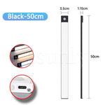 Nachtlicht LED-Schrankleuchte, USB wiederaufladbar, Bewegungsmelder-Licht, geeignet für Küche, Kleiderschrank, Schrankbeleuchtung, 30 cm/40 cm/50 cm - flohmarkt-deutschland.shop