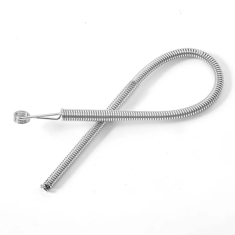 NähProfi Drahtseil Fädelwerkzeug - Biegbares Edelstahl Schnur Fädel Clip Für DIY Nähzubehör - flohmarkt-deutschland.shop