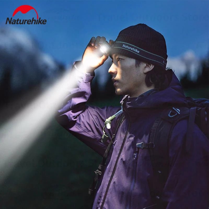 Naturehike Stirnlampe IP66 wasserdicht – 6 Modi, ultraleicht - flohmarkt-deutschland.shop