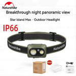 Naturehike Stirnlampe IP66 wasserdicht – 6 Modi, ultraleicht - flohmarkt-deutschland.shop