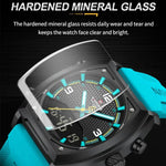 NAVIFORCE Luxus herren Uhren Sport Quarzuhr Männer LCD Dual Display Wasserdicht Leucht Mann Armbanduhr 2025, Relogio Masculino - flohmarkt-deutschland.shop