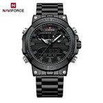 NAVIFORCE Männer Militär Uhr Wasserdichte Armbanduhr Dual Display Quarzuhr Sport Uhr Männliche Große Uhren Männer Relogios Masculino - flohmarkt-deutschland.shop