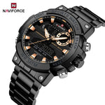 NAVIFORCE Männer Militär Uhr Wasserdichte Armbanduhr Dual Display Quarzuhr Sport Uhr Männliche Große Uhren Männer Relogios Masculino - flohmarkt-deutschland.shop