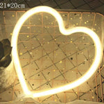 Neonlicht Musiknote LED Wanddeko USB Batterie Bar Nachtlicht - flohmarkt-deutschland.shop