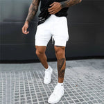NEUE 2-IN-1 Sport Laufen Lässige Atmungsaktive Shorts Männer Doppel-deck Jogging Quick Dry GYM Shorts Fitness Workout männer Shorts - flohmarkt-deutschland.shop