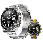 Neue DM18 Smartwatch, Green Submariner Premium Herren-Smartwatch Luxus Bluetooth-Telefonie Sport Fitness IP68 wasserdichte Uhr - flohmarkt-deutschland.shop