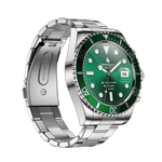 Neue DM18 Smartwatch, Green Submariner Premium Herren-Smartwatch Luxus Bluetooth-Telefonie Sport Fitness IP68 wasserdichte Uhr - flohmarkt-deutschland.shop