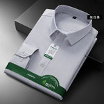 Neue Qualität Anti-Falten Männer Hemd Lange Ärmel Kleid Shirts Für Männer Slim Fit Camisa Social Business Weiß büro Hemd 4XL 5XL - flohmarkt-deutschland.shop