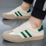 Neue Retro-Herren-Freizeitsportschuhe, rutschfeste weiße Schuhe, Boardschuhe, Schuh der deutschen Armee - flohmarkt-deutschland.shop