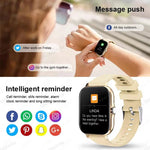 Neue Smartwatch 2,01 Zoll HD-Display Antwort Anruf machen Nachricht Vorschau Sportmodi Smartwatch DIY Zifferblatt Wettervorhersage Männer Frauen - flohmarkt-deutschland.shop