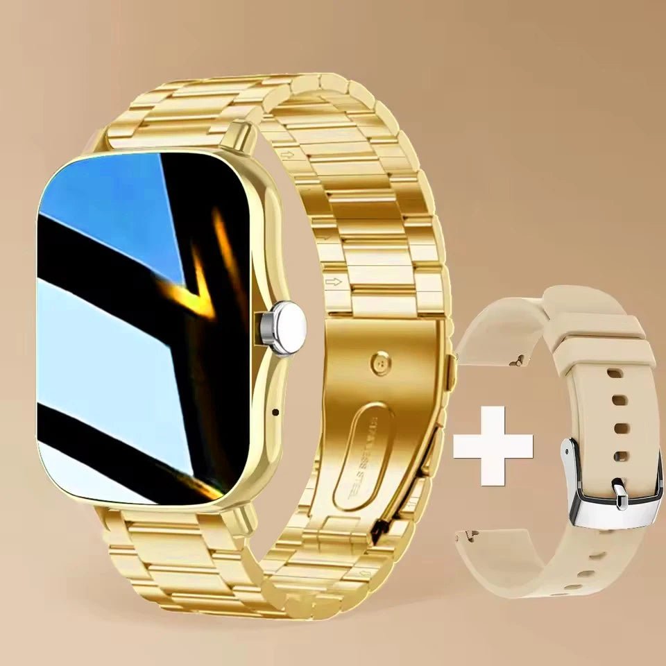 Neue Smartwatch 2,01 Zoll HD-Display Antwort Anruf machen Nachricht Vorschau Sportmodi Smartwatch DIY Zifferblatt Wettervorhersage Männer Frauen - flohmarkt-deutschland.shop