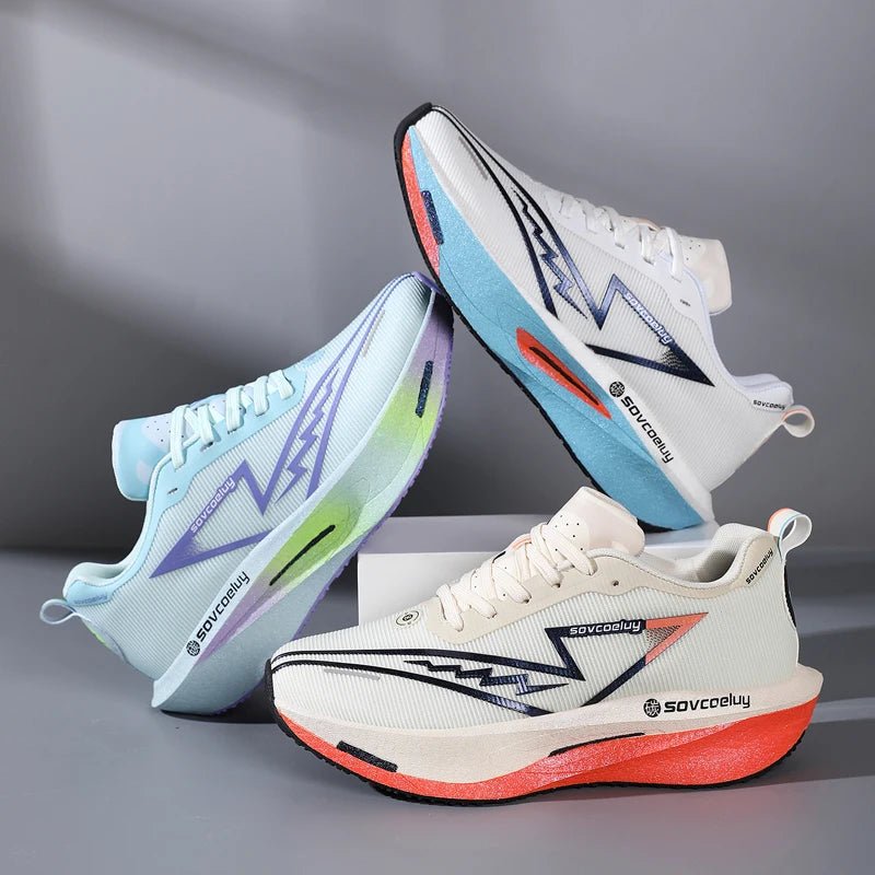 Neue Vier-Jahreszeiten Vielseitige Rutschfeste Stoßdämpfende Technologie Carbonplatte Sport-Freizeitschuhe Laufschuhe Fitness-Schuhe Unisex - flohmarkt-deutschland.shop