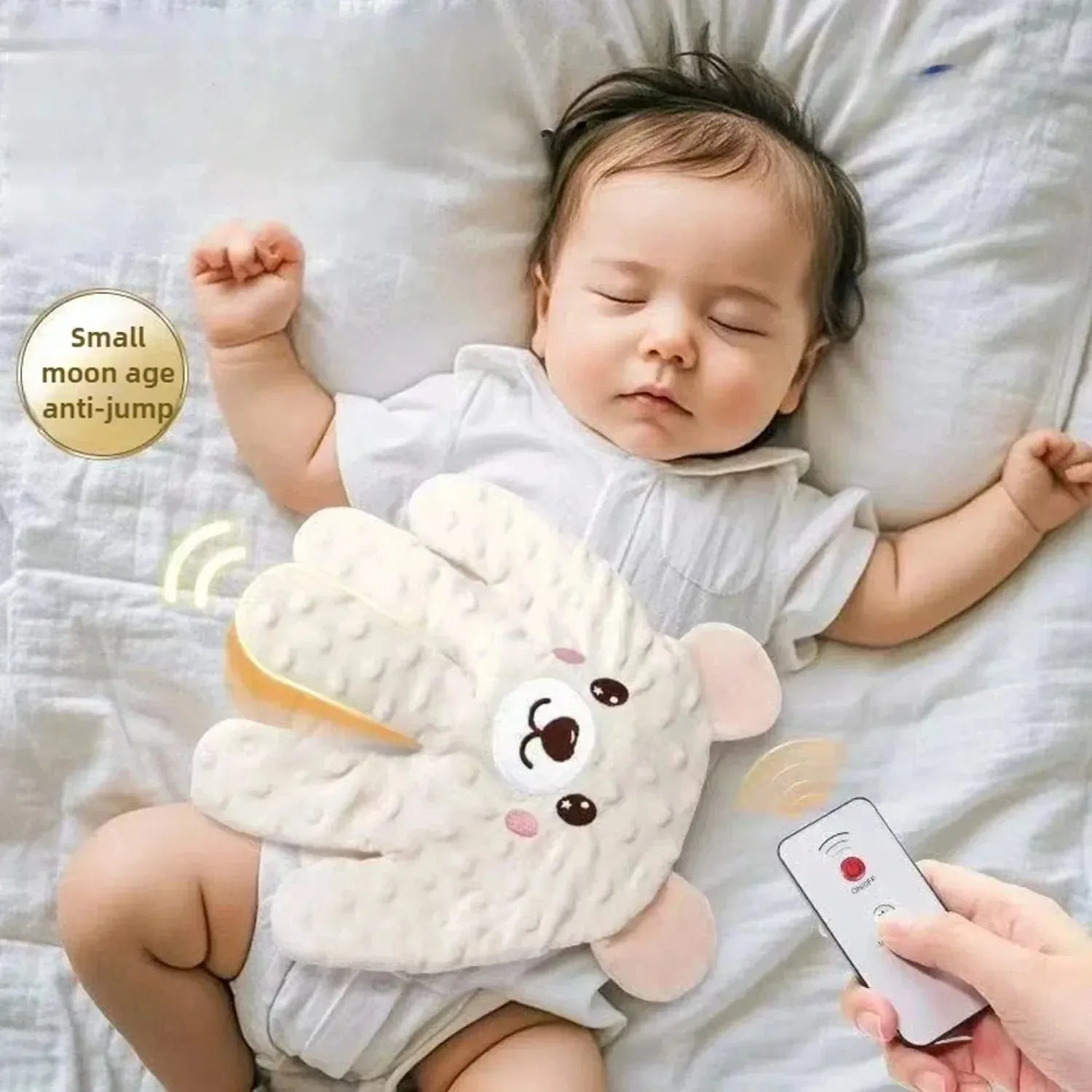 Neugeborenen-Körperkissen für Babys, Schlafhilfe, Handflächenkissen für 0 bis 3 Monate, beruhigender Schlaf, Fernbedienung, Kleinkind - flohmarkt-deutschland.shop