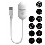 NEW 2-in-1 Mini Galaxy Star Projector Night Light Dual Use HD Romantic Ambient Lamp USB Powered for Car Interior & Bedroom Decor - flohmarkt-deutschland.shop
