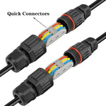 New 2/1PC IP68 Waterproof Joint Wire Quick Connection Connector 2/3 Pin Solder Less LED Lamp Wiring Outdoor Rainproof Terminal - flohmarkt-deutschland.shop