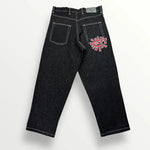 New Always Jeans High quality Printed Embroidery Straight Jeans Black Pants Men Jeans Printing Trend Street Wear AlwaysJeans Men - flohmarkt-deutschland.shop