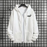 New in Women Tracksuit Trend Printing Hooded Sweatshirts Pants 2Pcs Set Casual Zipper Overcoat Suit Daily Clothing Autumn Winter - flohmarkt-deutschland.shop