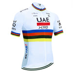 New UAE Cycling Jersey White TOTAL Team Bike Jersey Shorts Set Men Women Quick dry Ropa Ciclismo Pro Bicycle T-Shirt Clothing - flohmarkt-deutschland.shop