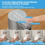 New Wall Mounted Automatic Soap Dispenser Foam Smart Hand Washing Machine 500ml Liquid Rechargeable Bathroom Induction Sensor - flohmarkt-deutschland.shop