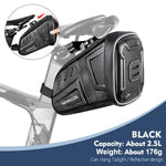 NEWBOLER 1.5L/2.5L Waterproof Bicycle Saddle Bag MTB Road Bike Saddlebags Reflective Striped Bicycle Tool Bag MTB Accessories - flohmarkt-deutschland.shop
