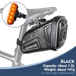 NEWBOLER 1.5L/2.5L Waterproof Bicycle Saddle Bag MTB Road Bike Saddlebags Reflective Striped Bicycle Tool Bag MTB Accessories - flohmarkt-deutschland.shop
