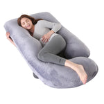 None G Form Ganzkörper Umstandskissen - Mit Abnehmbarem Bezug Für Bauchunterstützung Bei Schwangerschaft - flohmarkt-deutschland.shop