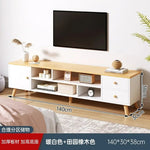 NovaCasa Wohnzimmer TV Schrank Boden Bis Decke - Mit Massivholzbeine Für Modernes Design In Kleine Wohnungen - flohmarkt-deutschland.shop
