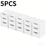 NovaFlex Drei-Stufiger Drawer-Style Aufbewahrungsbox Desktop Organizer Kosmetik Schmuck Büro Snacks - Platzsparend - flohmarkt-deutschland.shop