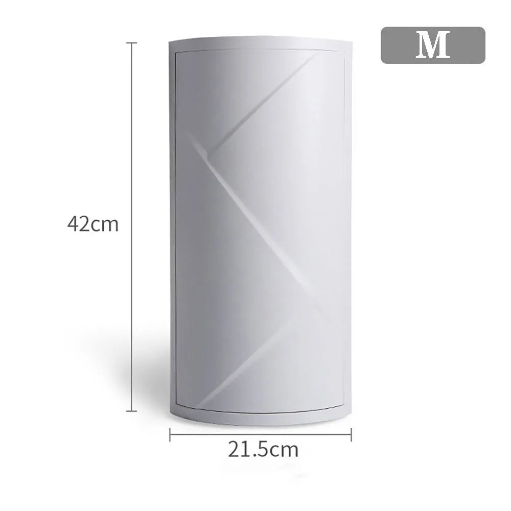 NovaLux Zweistöckiges Eckwandregal - Drehbares 360 Grad Wandregal Für Badezimmer Kosmetik Shampoo Küche Haushalt - flohmarkt-deutschland.shop