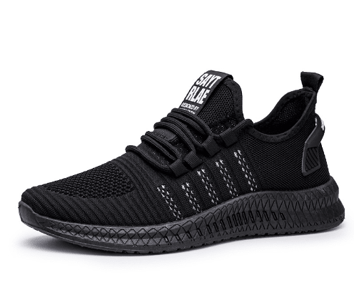 NovaTrend Flyknit Schuhe - Bequeme Dicke Sohle Für Komfort Und Stil Mit Atmungsaktivem Obermaterial Zwischensohle - flohmarkt-deutschland.shop