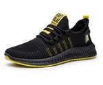NovaTrend Flyknit Schuhe - Bequeme Dicke Sohle Für Komfort Und Stil Mit Atmungsaktivem Obermaterial Zwischensohle - flohmarkt-deutschland.shop