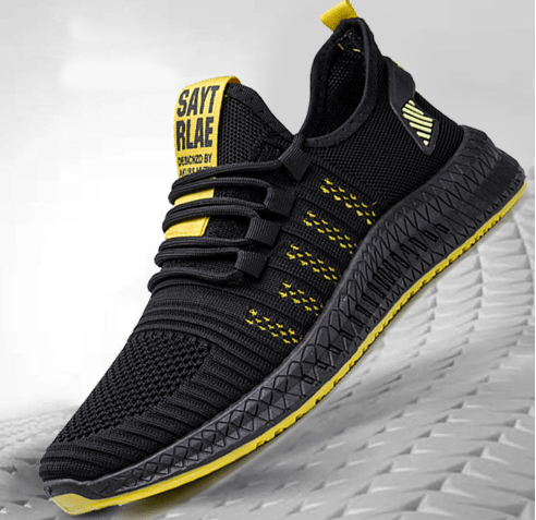 NovaTrend Flyknit Schuhe - Bequeme Dicke Sohle Für Komfort Und Stil Mit Atmungsaktivem Obermaterial Zwischensohle - flohmarkt-deutschland.shop