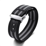 Nylon-Canvas-Armbänder für Tudor für Rolex 20 mm Faltschließe, gerippte Nylon-Armbänder, universeller Sport-Armbandgürtel für Herren und Damen - flohmarkt-deutschland.shop