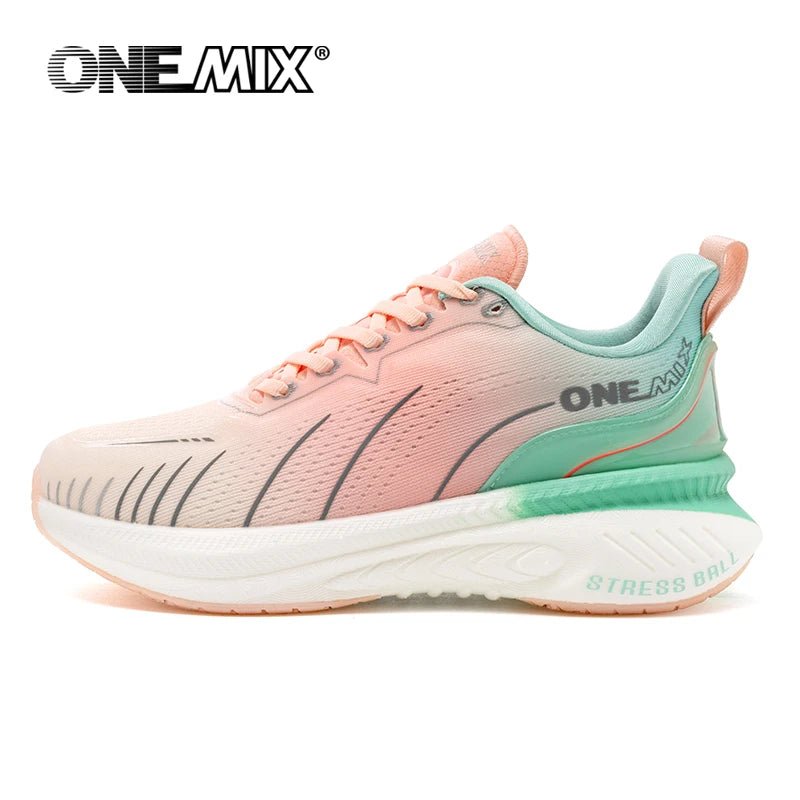 ONEMIX White Road Running Shoes for Men Air Cushion Outdoor Sport Shoes Male Trainers Summer Jogging Shoes Women Footwear - flohmarkt-deutschland.shop