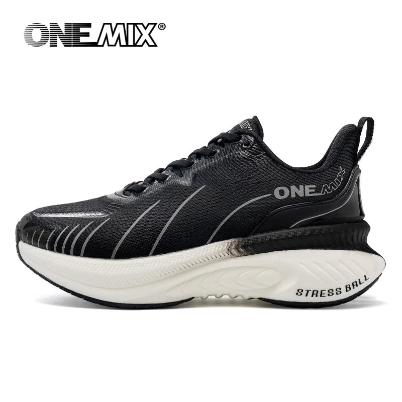 ONEMIX White Road Running Shoes for Men Air Cushion Outdoor Sport Shoes Male Trainers Summer Jogging Shoes Women Footwear - flohmarkt-deutschland.shop