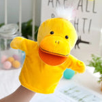 Original 25cm hand puppet soft plush toys cute elephant lion monkey animal stuffed puppet pretend story dolls gift for children - flohmarkt-deutschland.shop