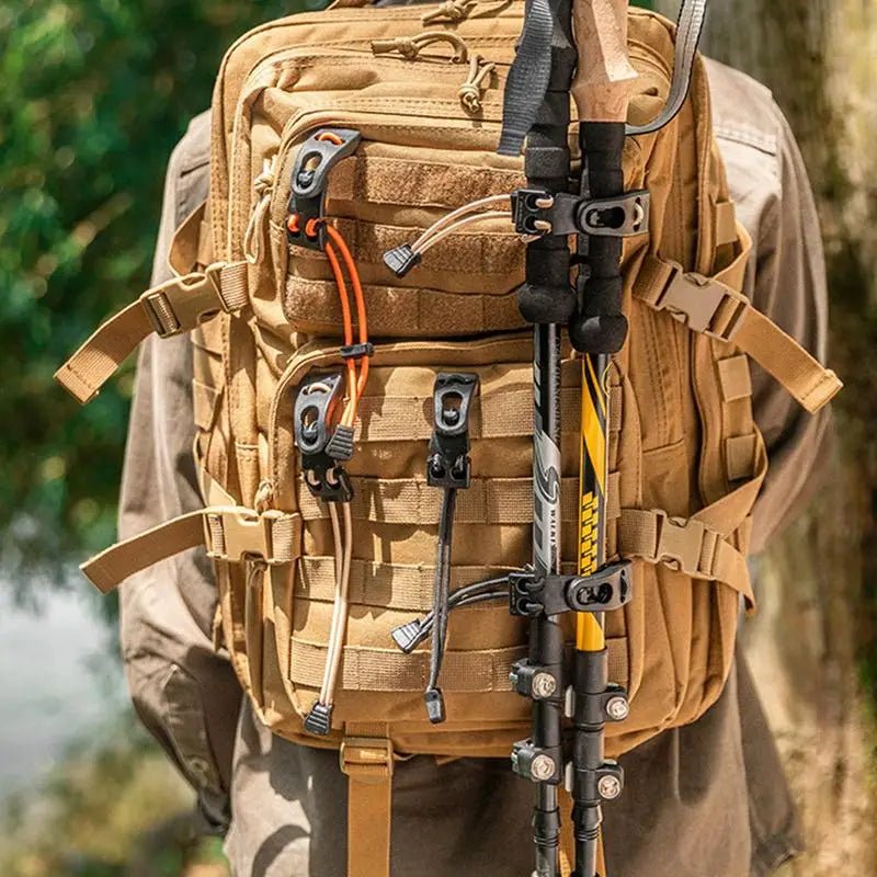 Outdoor-Rucksack mit Expansionsschnalle & Seilclip - flohmarkt-deutschland.shop