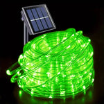Outdoor Solar Tube Rope Led Light Garden Christmas Decoration Fairy String Light 32m/22M/12M/7M Outdoor Wedding Party Led Lamp - flohmarkt-deutschland.shop