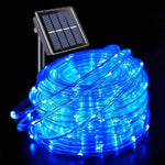 Outdoor Solar Tube Rope Led Light Garden Christmas Decoration Fairy String Light 32m/22M/12M/7M Outdoor Wedding Party Led Lamp - flohmarkt-deutschland.shop