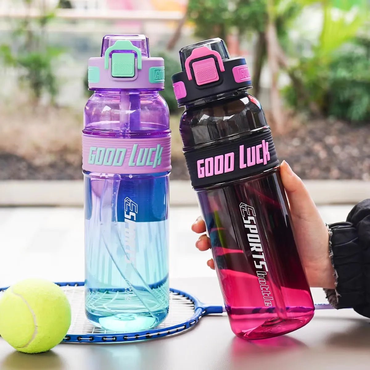 Outdoor Sportwasserflasche 550ml 750ml 950ml Fitness Geschenk - flohmarkt-deutschland.shop