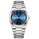 PAAZOMU Luxus Sport Quarz Mann Armbanduhr Wasserdicht Leucht Datum Woche Männer Uhren Edelstahl herren Uhr Männlich Reloj + box - flohmarkt-deutschland.shop