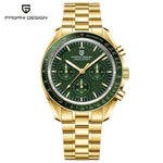 PAGANI DESIGN 2026 New Moon Herrenuhren, Luxus-Quarzuhr für Herren, VK63, Chronograph, AR-Saphirspiegel, Keramiklünette, leuchtend - flohmarkt-deutschland.shop