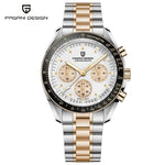 PAGANI DESIGN 2026 New Moon Herrenuhren, Luxus-Quarzuhr für Herren, VK63, Chronograph, AR-Saphirspiegel, Keramiklünette, leuchtend - flohmarkt-deutschland.shop